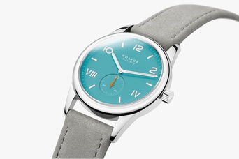 Men's watch / unisex  NOMOS GLASHÜTTE, Club Campus 38 Endless Blue / 38.50mm, SKU: 724.GB | watchphilosophy.co.uk