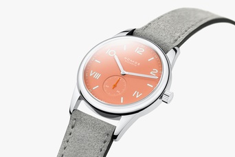 Men's watch / unisex  NOMOS GLASHÜTTE, Club Campus 38 Cream Coral / 38.50mm, SKU: 725 | watchphilosophy.co.uk