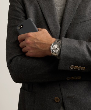 Men's watch / unisex  BELL & ROSS, BR 05 Grey Steel / 40mm, SKU: BR05A-GR-ST/SST | watchphilosophy.co.uk