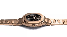 Men's watch / unisex  BELL & ROSS, BR 05 Gold / 40mm, SKU: BR05A-BL-PG/SPG | watchphilosophy.co.uk