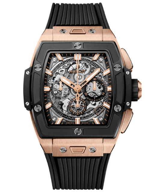Men's watch / unisex  HUBLOT, Spirit Of Big Bang King Gold Ceramic / 42mm, SKU: 642.OM.0180.RX | watchphilosophy.co.uk