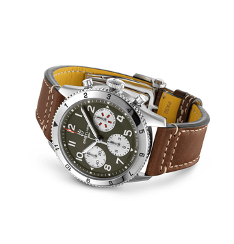 Men's watch / unisex  BREITLING, Classic AVI Chronograph Curtiss Warhawk / 42mm, SKU: A233802A1L1X1 | watchphilosophy.co.uk