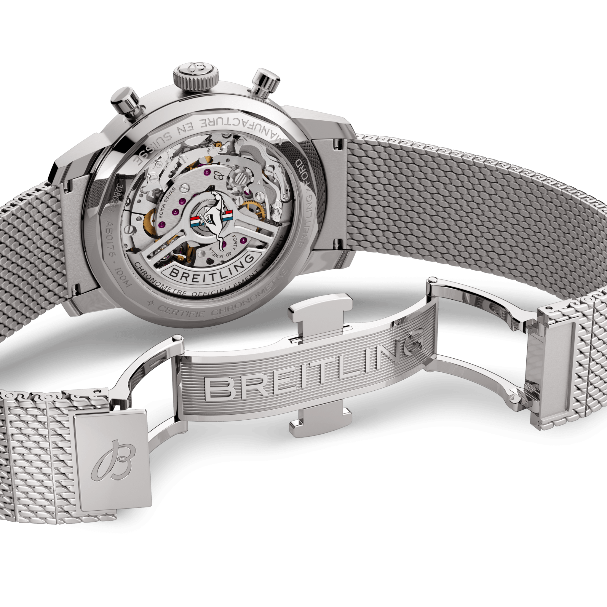 Men's watch / unisex  BREITLING, Top Time B01 Ford Mustang / 41mm, SKU: AB01762A1L1A1 | watchphilosophy.co.uk