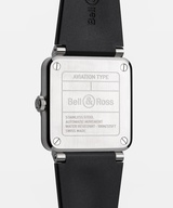 Men's watch / unisex  BELL & ROSS, BR 03 Skeleton Grey Steel / 41mm, SKU: BR03A-GR-SKST/SRB | watchphilosophy.co.uk