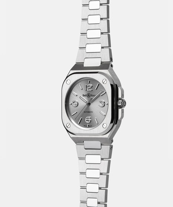 Men's watch / unisex  BELL & ROSS, BR 05 Grey Steel / 36mm, SKU: BR05A-S-GR-ST/SST | watchphilosophy.co.uk
