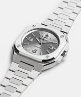 Men's watch / unisex  BELL & ROSS, BR 05 Grey Steel / 36mm, SKU: BR05A-S-GR-ST/SST | watchphilosophy.co.uk