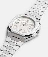 Men's watch / unisex  BELL & ROSS, BR 05 Mother of Pearl Steel / 36mm, SKU: BR05A-S-MP-ST/SST | watchphilosophy.co.uk