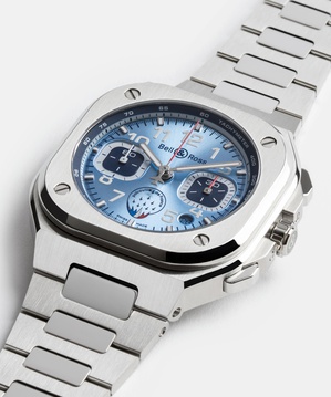Men's watch / unisex  BELL & ROSS, BR 05 Chrono Patrouille de Francel Limited Edition / 42mm, SKU: BR05C-PAF-ST/SST | watchphilosophy.co.uk
