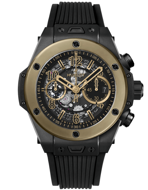 Men's watch / unisex  HUBLOT, Big Bang Unico Ceramic Magic Gold / 44mm, SKU: 421.CM.1130.RX | watchphilosophy.co.uk
