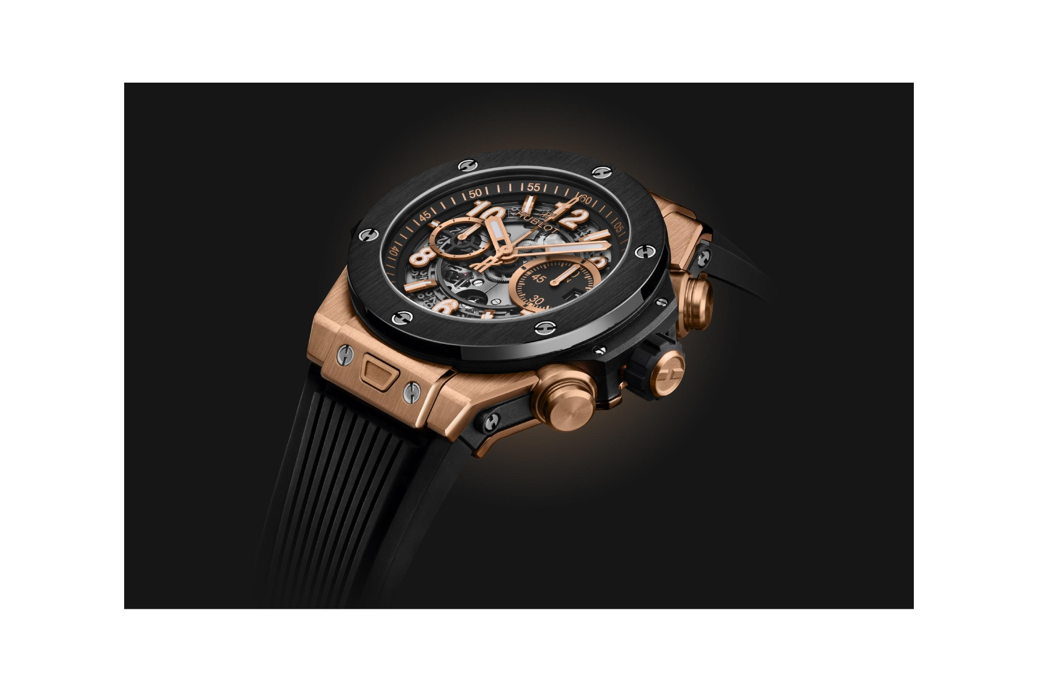 Men's watch / unisex  HUBLOT, Big Bang Unico King Gold Ceramic / 44mm, SKU: 421.OM.1180.RX | watchphilosophy.co.uk