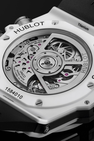 Men's watch / unisex  HUBLOT, Big Bang Unico White Ceramic / 44mm, SKU: 421.HX.1170.RX | watchphilosophy.co.uk