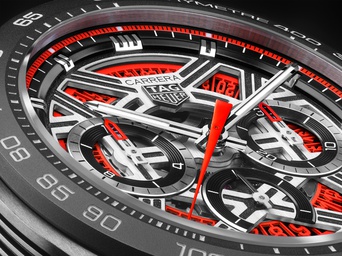 Men's watch / unisex  TAG HEUER, Carrera Chronograph Extreme Sport / 44mm, SKU: CBU2082.FT6275 | watchphilosophy.co.uk