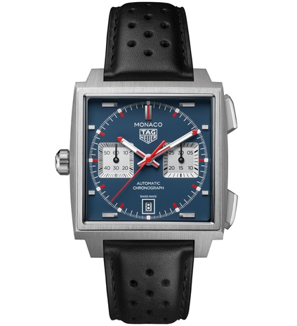 Men's watch / unisex  TAG HEUER, Monaco / 39mm, SKU: CDW2181.FC8360 | watchphilosophy.co.uk