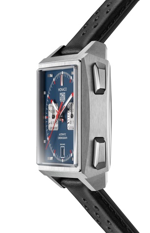 Men's watch / unisex  TAG HEUER, Monaco / 39mm, SKU: CDW2181.FC8360 | watchphilosophy.co.uk