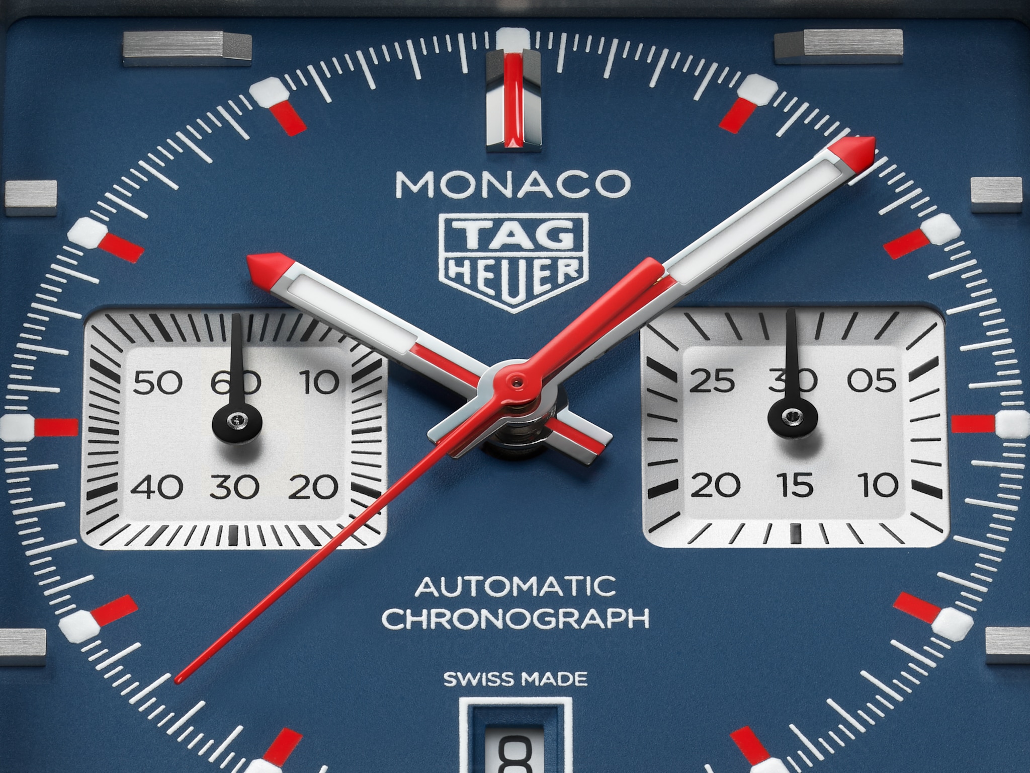 Men's watch / unisex  TAG HEUER, Monaco / 39mm, SKU: CDW2181.FC8360 | watchphilosophy.co.uk