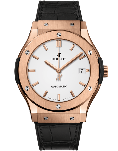 Men's watch / unisex  HUBLOT, Classic Fusion King Gold Opalin / 45mm, SKU: 511.OX.2611.LR | watchphilosophy.co.uk