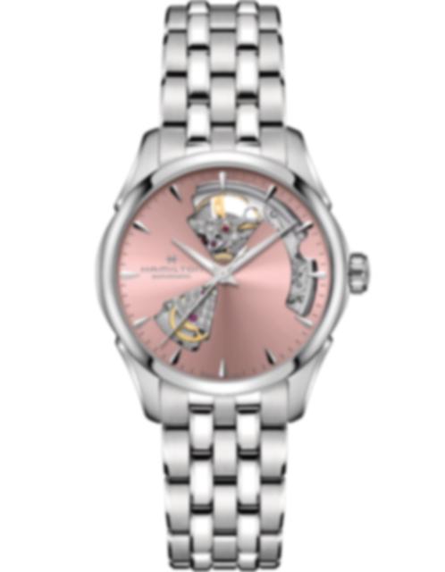 Ladies' watch  HAMILTON, Jazzmaster Open Heart Lady Auto / 36mm, SKU: H32215170 | watchphilosophy.co.uk