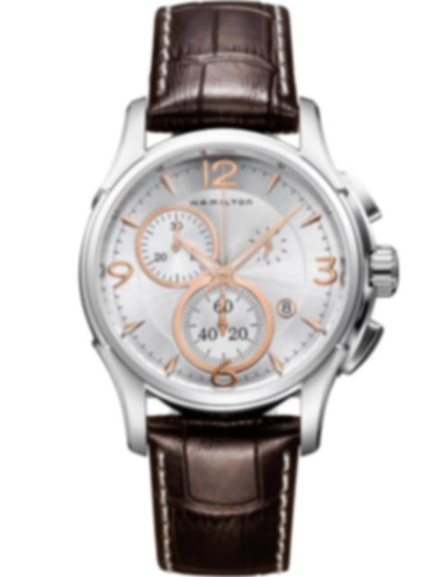 Men's watch / unisex  HAMILTON, Jazzmaster Chrono Quartz / 42mm, SKU: H32612555 | watchphilosophy.co.uk