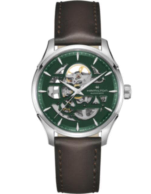 Men's watch / unisex  HAMILTON, Jazzmaster Skeleton Auto / 40mm, SKU: H42535560 | watchphilosophy.co.uk