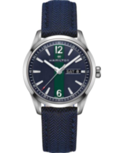 Men's watch / unisex  HAMILTON, Broadway Day Date Quartz / 40mm, SKU: H43311941 | watchphilosophy.co.uk