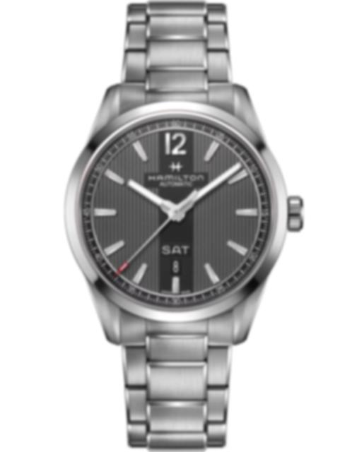Men's watch / unisex  HAMILTON, Broadway Day Date Auto / 42mm, SKU: H43515135 | watchphilosophy.co.uk