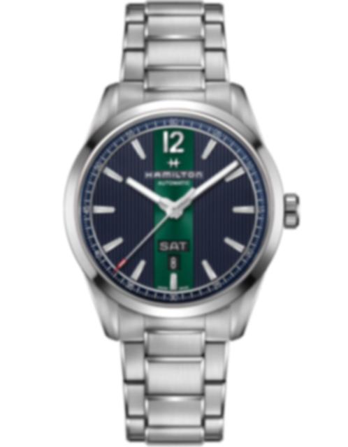 Men's watch / unisex  HAMILTON, Broadway Day Date Auto / 42mm, SKU: H43515141 | watchphilosophy.co.uk