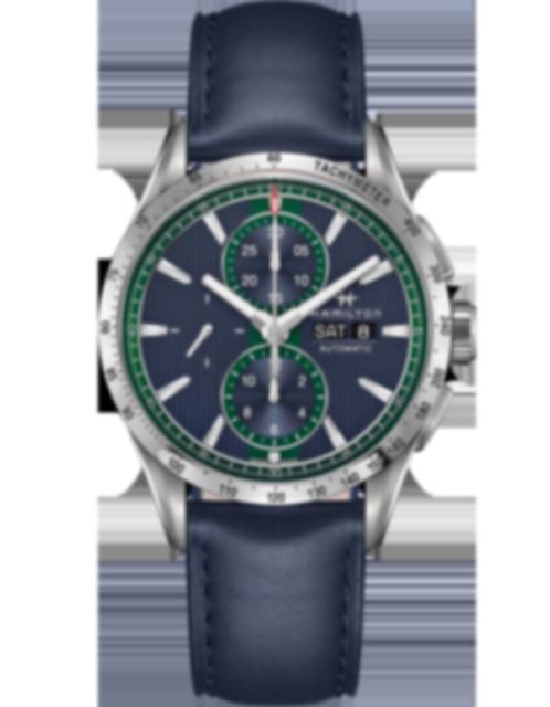 Men's watch / unisex  HAMILTON, Broadway Day Date Auto Chrono / 43mm, SKU: H43516641 | watchphilosophy.co.uk