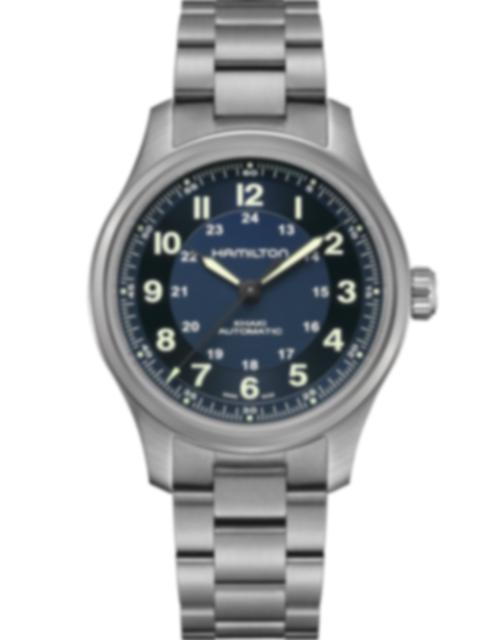 Men's watch / unisex  HAMILTON, Khaki Field Titanium Auto / 42mm, SKU: H70545140 | watchphilosophy.co.uk