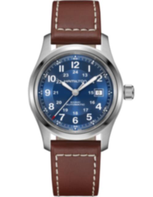 Men's watch / unisex  HAMILTON, Khaki Field Auto / 42mm, SKU: H70605540 | watchphilosophy.co.uk