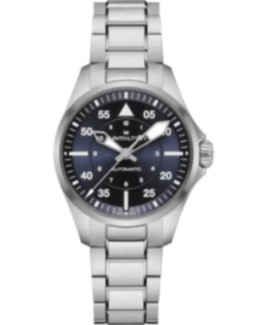 Men's watch / unisex  HAMILTON, Khaki Aviation Pilot Auto / 36mm, SKU: H76215140 | watchphilosophy.co.uk