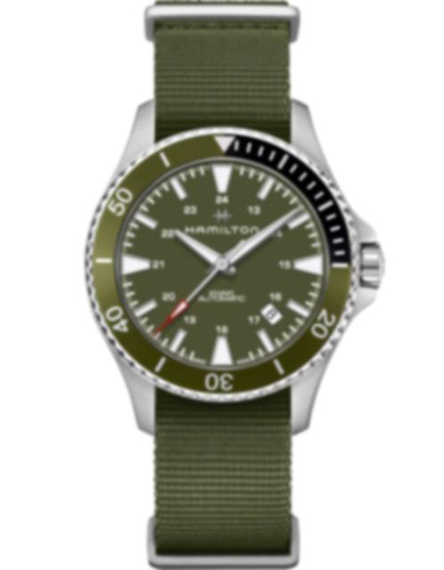 Men's watch / unisex  HAMILTON, Khaki Navy Scuba Auto / 40mm, SKU: H82375961 | watchphilosophy.co.uk