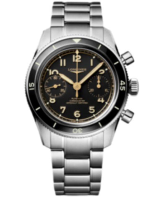 Men's watch / unisex  LONGINES, Spirit Pilot Flyback / 39.50mm, SKU: L3.721.4.53.6 | watchphilosophy.co.uk