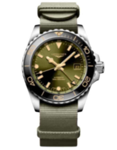 Men's watch / unisex  LONGINES, HydroConquest GMT / 41mm, SKU: L3.790.4.06.2 | watchphilosophy.co.uk