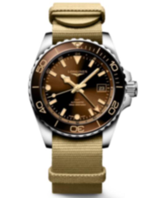 Men's watch / unisex  LONGINES, HydroConquest GMT / 41mm, SKU: L3.790.4.66.2 | watchphilosophy.co.uk