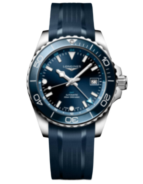 Men's watch / unisex  LONGINES, HydroConquest GMT / 41mm, SKU: L3.790.4.96.9 | watchphilosophy.co.uk