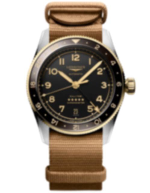 Men's watch / unisex  LONGINES, Spirit Zulu Time / 39mm, SKU: L3.802.5.53.9 | watchphilosophy.co.uk