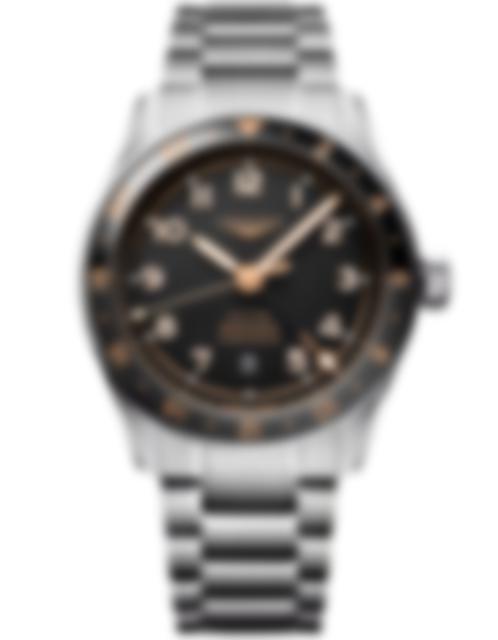 Men's watch / unisex  LONGINES, Spirit Zulu Time / 42mm, SKU: L3.812.4.50.6 | watchphilosophy.co.uk