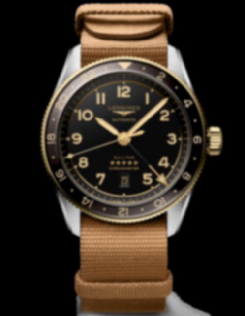 Men's watch / unisex  LONGINES, Spirit Zulu Time / 42mm, SKU: L3.812.5.53.9 | watchphilosophy.co.uk