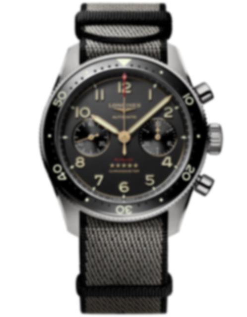 Men's watch / unisex  LONGINES, Spirit Flyback Titanium / 42mm, SKU: L3.821.1.53.2 | watchphilosophy.co.uk