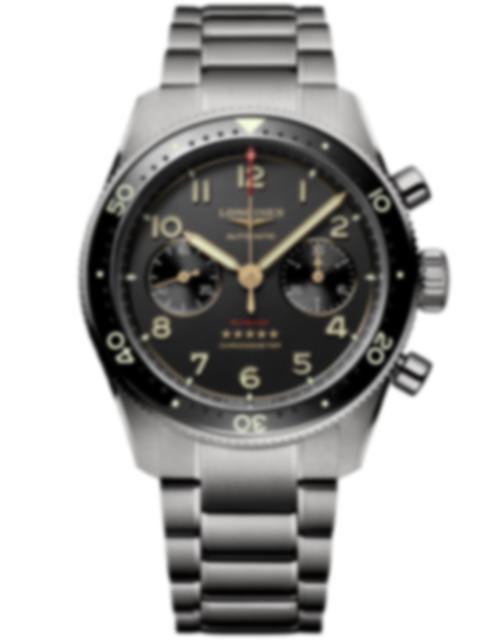 Men's watch / unisex  LONGINES, Spirit Flyback Titanium / 42mm, SKU: L3.821.1.53.6 | watchphilosophy.co.uk