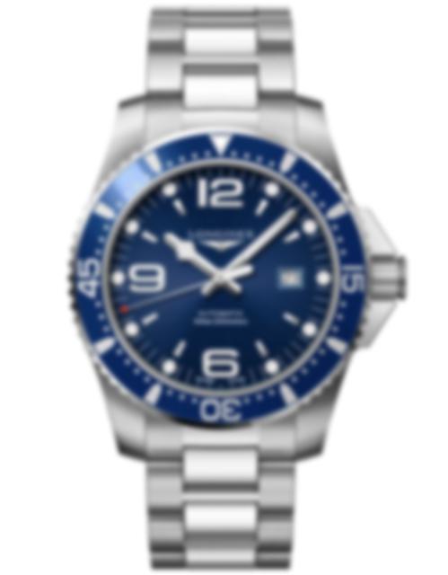 Men's watch / unisex  LONGINES, HydroConquest / 44mm, SKU: L3.841.4.96.6 | watchphilosophy.co.uk
