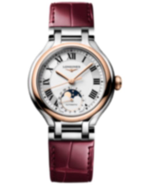 Ladies' watch  LONGINES, Primaluna Moonphase / 34mm, SKU: L8.126.5.71.2 | watchphilosophy.co.uk