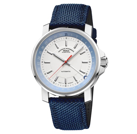 Men's watch / unisex  MÜHLE-GLASHÜTTE, 29ER Pointer Date / 42.4 mm, SKU: M1-25-32-CB-I | watchphilosophy.co.uk