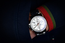 Men's watch / unisex  MÜHLE-GLASHÜTTE, 29ER Chronograph / 42.4 mm, SKU: M1-25-41-MB | watchphilosophy.co.uk