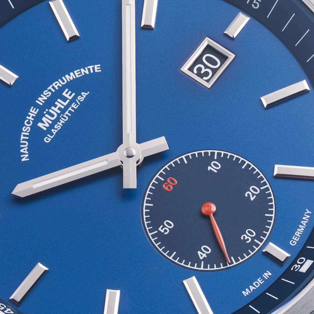 Men's watch / unisex  MÜHLE-GLASHÜTTE, 29ER Big Small Second / 42.4 mm, SKU: M1-25-82-MB | watchphilosophy.co.uk