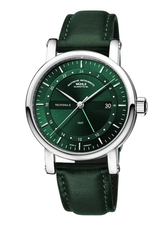 Men's watch / unisex  MÜHLE-GLASHÜTTE, Teutonia II GMT / 41 mm, SKU: M1-33-96-LB-II | watchphilosophy.co.uk