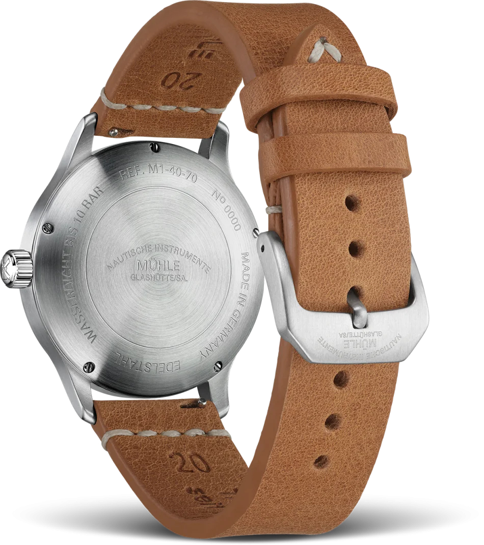 Men's watch / unisex  MÜHLE-GLASHÜTTE, Panova Lime / 40mm, SKU: M1-40-76-1-LB-II | watchphilosophy.co.uk