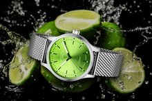 Men's watch / unisex  MÜHLE-GLASHÜTTE, Panova Lime / 40mm, SKU: M1-40-76-1-MB-II | watchphilosophy.co.uk