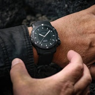 Men's watch / unisex  MÜHLE-GLASHÜTTE, Sea-Timer BlackMotion / 44mm, SKU: M1-41-83-KB | watchphilosophy.co.uk