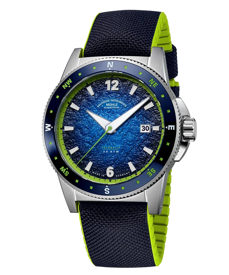 Men's watch / unisex  MÜHLE-GLASHÜTTE, Sportivo Compass Date / 42.50mm, SKU: M1-52-22-CK | watchphilosophy.co.uk